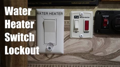 How To Switch Rv Water Heater To Electric?