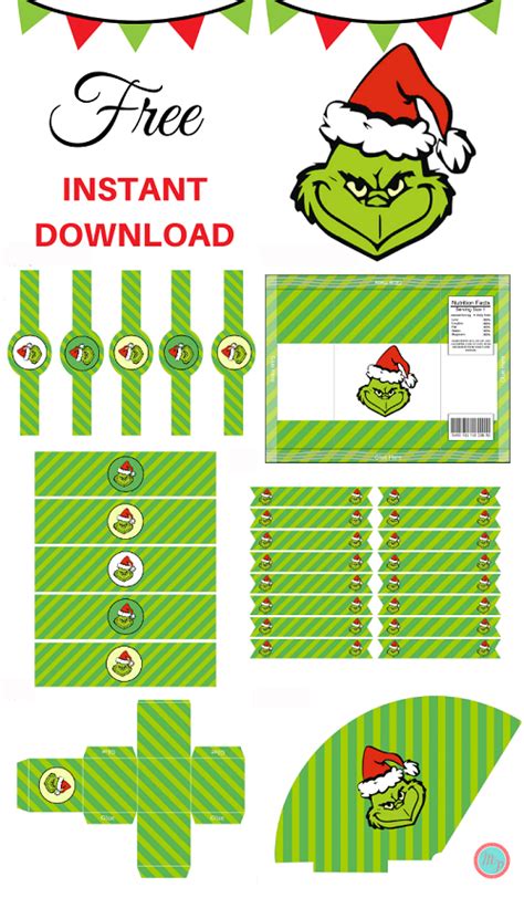 Grinch Party Printables - Printable Word Searches