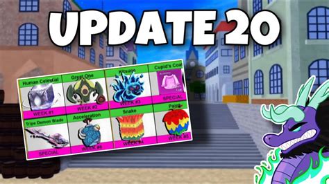 ⭐️UPDATE 20 - PAINT FRUIT & NEW TRIPLE DEMON BLADE?! ( Blox Fruits ) - YouTube