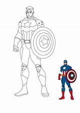 Captain America Coloring Pages  Free Printable Sheets sketch template