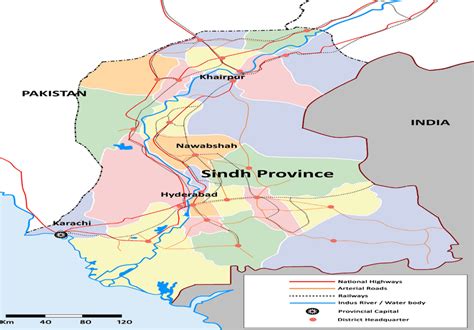 Sindh province map ( Source: Google map) | Download Scientific Diagram