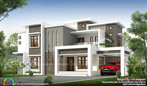 Contemporary House Designs In Kerala : We provide free home designs with elevation and floor plans.