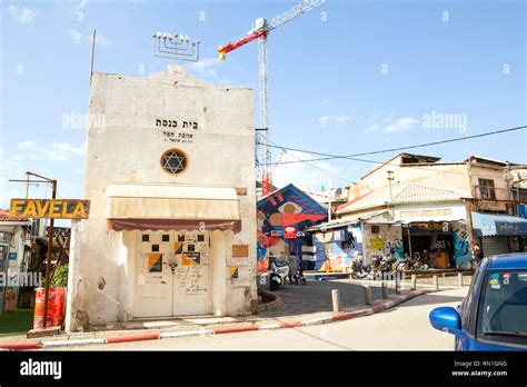 Tel Aviv, Tel Aviv-Yafo, Florentin, Israel - December 28, 2018: An ...