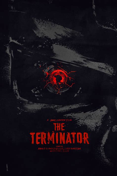 The Terminator [1984] poster by Daniel Norris : r/MoviePosterPorn