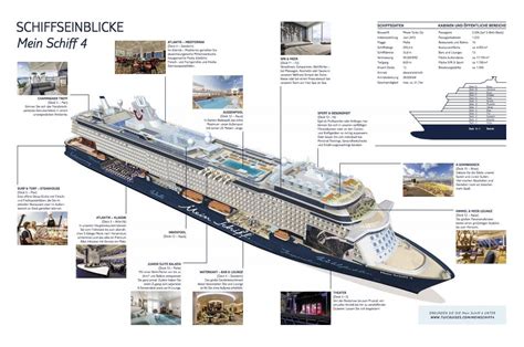 Mein Schiff 4 Deckplan & Kabinen | Schiffe und Kreuzfahrten