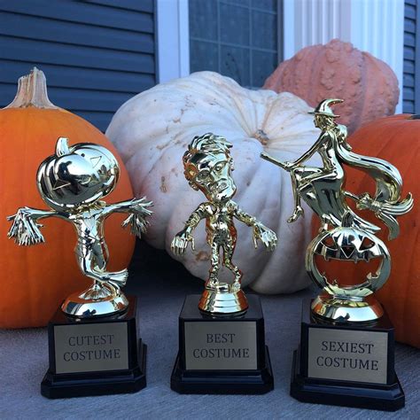 Halloween Trophy Costume Party Prize Free Engraving Halloween - Etsy | Halloween trophies ...