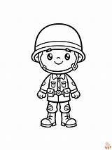 Soldier Coloring Pages Free Printable Sheets For Kids  GBcoloring sketch template