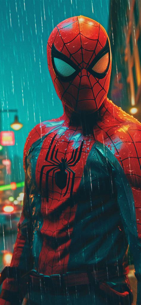 Marvel Spider-Man in the Rain Wallpapers - Spider-Man Wallpaper