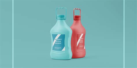 Product Template Bottle Mockup 1