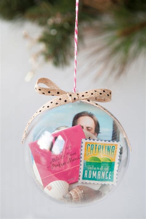 Learn how to make this darling wedding keepsake ornament!