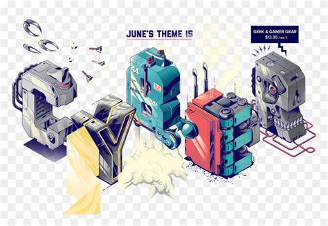 Lootcrate Loot Crate Themes, Machine, Robot, Graphics HD PNG Download ...