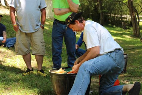 Reed Gold Mine Pan-O-Lympics Gold Panning Competition | NC Historic Sites