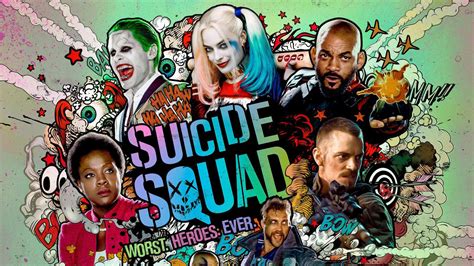 Suicide Squad Poster Wallpaper,HD Movies Wallpapers,4k Wallpapers,Images,Backgrounds,Photos and ...