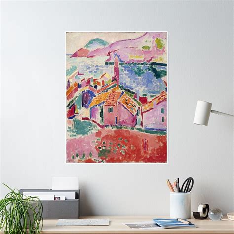 Les toits de Collioure- Henri Matisse Poster by LexBauer | Henri ...