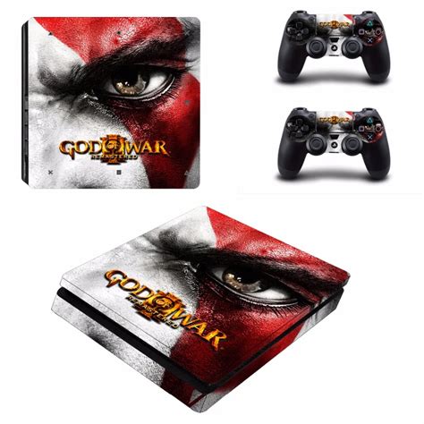 God of War Removable PS4 Slim Skin Sticker - ConsoleSkins.co