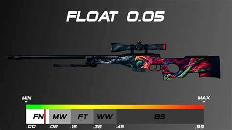 CSGO AWP | Hyper Beast - Skin wear/float - YouTube