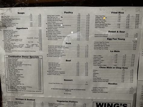 WINGS CHINESE RESTAURANT & TAKE OUT - Updated June 2024 - 35 Photos ...