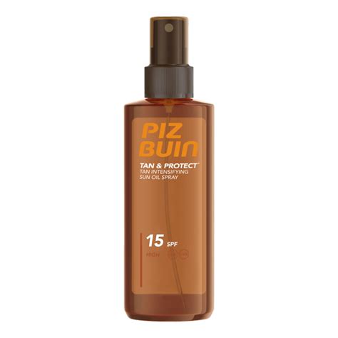 Buy Piz Buin Tan and Protect Oil Spray Spf15 150ml Online at ...