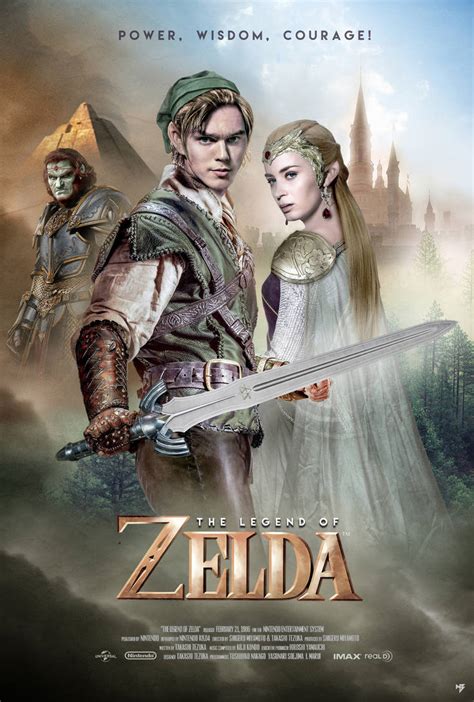 The Legend of Zelda Movie Poster by nei1b on DeviantArt