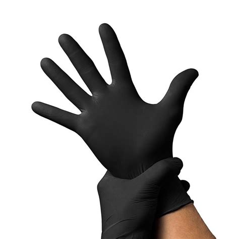 7 Mil Thick Black Nitrile Work Gloves Wholesale - iGloves