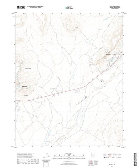 Polacca, AZ (2018, 24000-Scale) Map by United States Geological Survey | Avenza Maps