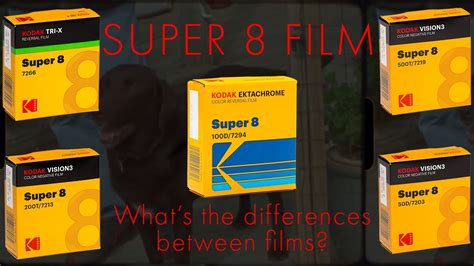 Super 8 Film Stocks - Which to Choose? - YouTube