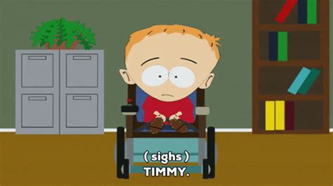 Wheelchair Timmy Burch GIF by South Park - Find & Share on GIPHY