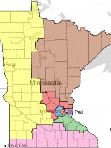 Minnesota congressional district map 2012-2021 | | mankatofreepress.com