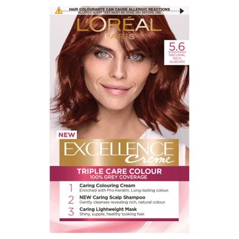 L'Oreal Paris Excellence Creme 5.6 Natural Rich Auburn Hair Dye