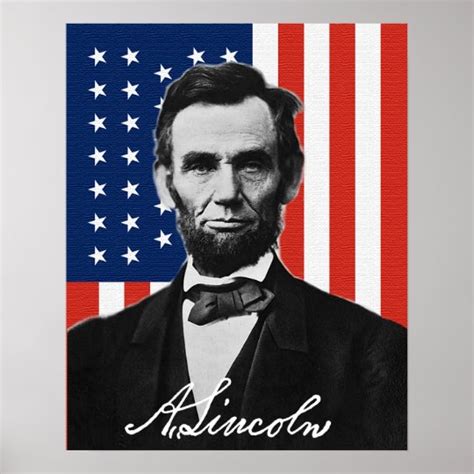 Abraham Lincoln Poster | Zazzle.com