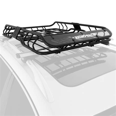 Rhino-Rack® RMCB01 - Xtray Roof Cargo Basket | Roof rack, Roof basket, Roof rack basket