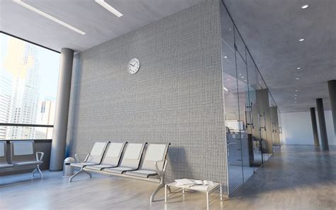 Office wallpaper in your commercial interior design - Wallscape ...