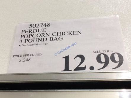 Perdue Popcorn Chicken 4 Pound Bag – CostcoChaser