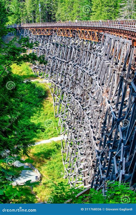 Amazing View of Kinsol Trestle Bridge in Vancouver Island - Canada ...