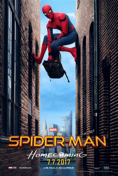 Spider-Man: Homecoming se pone las pilas con sus pósters - La Tercera