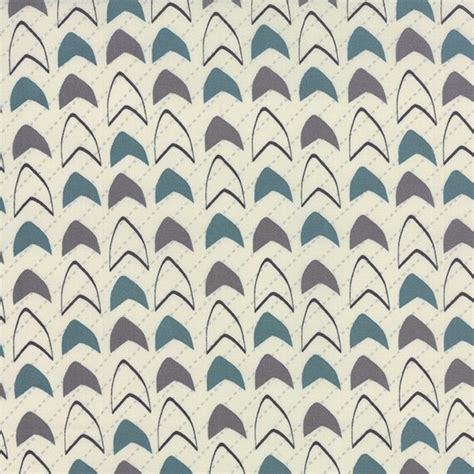 Geometric Print in Teal from the Modern Neutrals Collection | Etsy