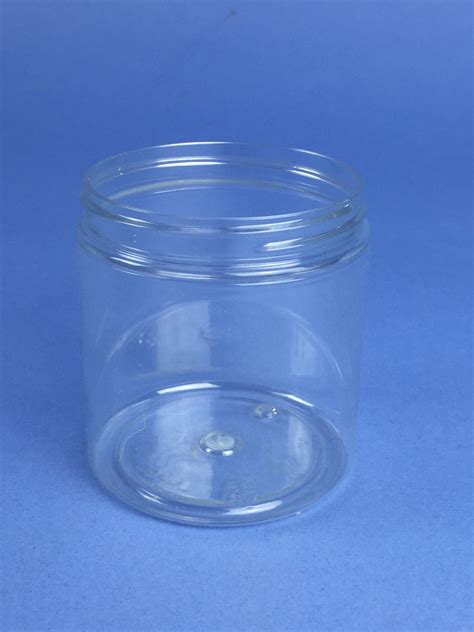 Clear PET Plastic Jar 250ml PN250D - Bristol Plastic Containers - Plastic Bottles | Plastic ...