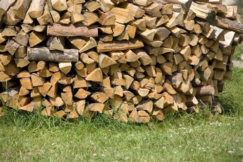 Wood for fireplace stock photo. Image of lumber, pine - 5834884