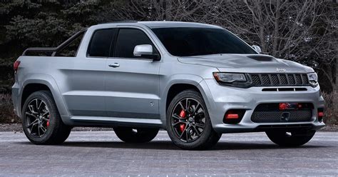 Jeep Grand Cherokee SRT Hellcat Pickup Could Be The Ultimate Sleeper