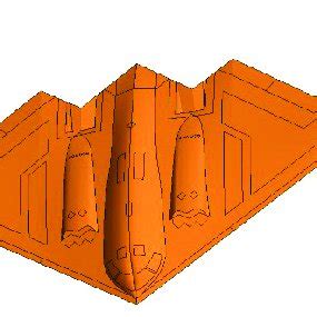 Model of the B2 bomber. | Download Scientific Diagram