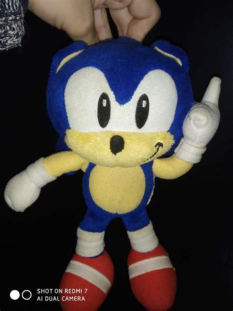 Rare Tomy Classic Sonic Prototype Plush! | Sonic the Hedgehog! Amino