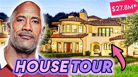 Dwayne "The Rock" Johnson | House Tour | NEW $27.8 Million Beverly ...