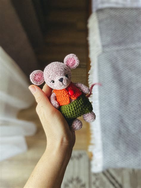 Crochet Pattern Rat Crochet Tutorial Rat White Rat Crochet - Etsy