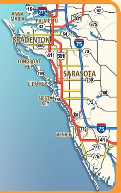 Street Map Of Sarasota Florida - Europe Mountains Map