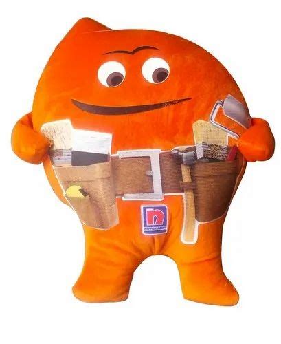 Plush orange Nippon Blobby Toy, For Interior Decor at Rs 130 in New Delhi