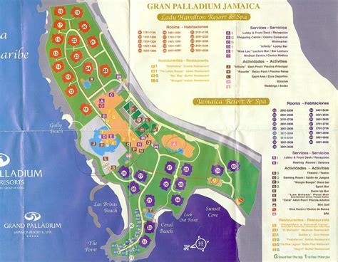 Map Of Grand Palladium Jamaica - Cities And Towns Map