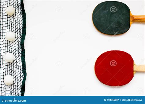 Table tennis rackets stock image. Image of object, championship - 104955887