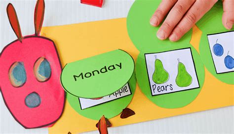 Very Hungry Caterpillar Crafts