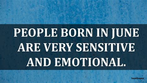 BEST TRAITS OF PEOPLE BORN IN JUNE - YouTube