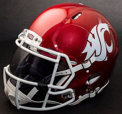 WASHINGTON STATE COUGARS Authentic GAMEDAY Football Helmet w/ OAKLEY ...